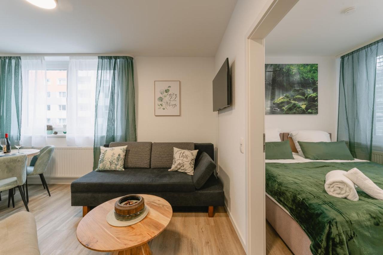 2-Zimmer Themen-Apartment Im Zentrum, Naehe Oper Bayreuth Zewnętrze zdjęcie